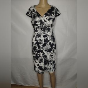 Rabbit rabbit rabbit women's black and white size 6 dress